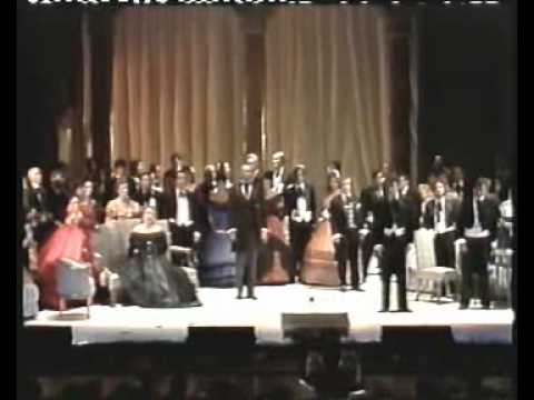 Giuseppe Verdi La Traviata Violetta Valery Mara Zampieri Alfredo Marcello Giordani Germont Silvano Carroli Bilbao 1989