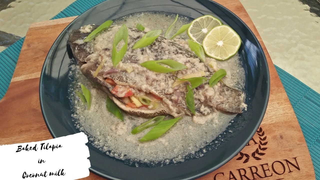 Baked Tilapia in Coconut Milk YouTube
