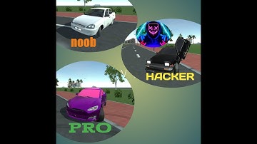 Noob Vs pro Vs Hacker}car simulator 2/car version