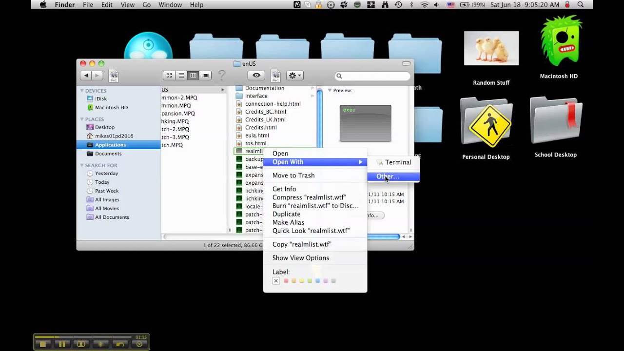 How to change your WoW server