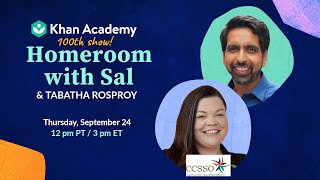 🎉100th show! 🎉 Homeroom with Sal \& Tabatha Rosproy - Thursday, September 24