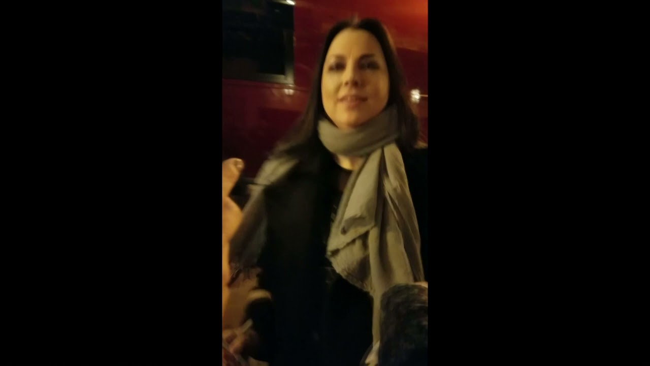 Meeting Amy Lee & Jen Majura of Evanescence (11/30/17)