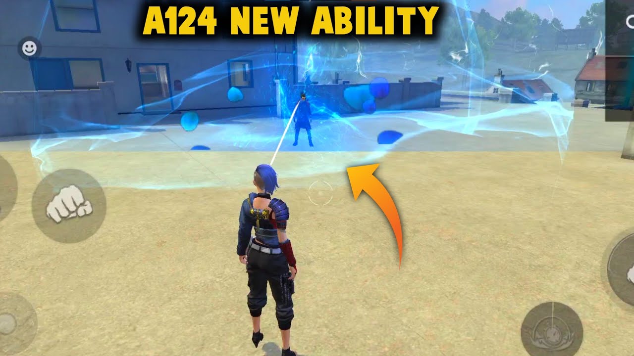 FREE FIRE A124 CHARACTER NEW ABILITY TEST |  OB33 UPDATE A124 ABILITY CHANGE - GARENA FREE FIRE