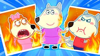 👫Wolf vs Lucy: A Maior Briga de Irmãos! Loca Português