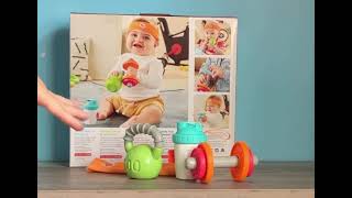 Fisher price baby bicep gift set review