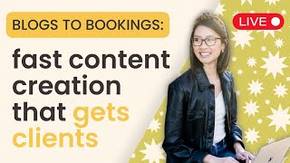 From Blogs to Bookings: Fast Content Creation That Gets Clients