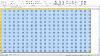 how to create a multiplication table 1-100 in MS Excel screenshot 5