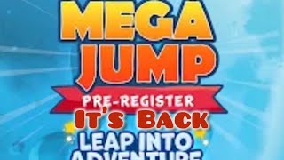 My Childhood Game It’s Back 😊|| Mega Jump App Game..