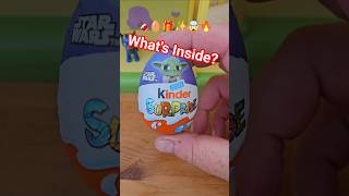 ASMR Unboxing Star Wars Kinder Surprise Egg #shorts