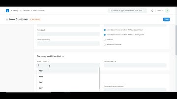 Create a Customer in ERP | ERPNext Selling Module