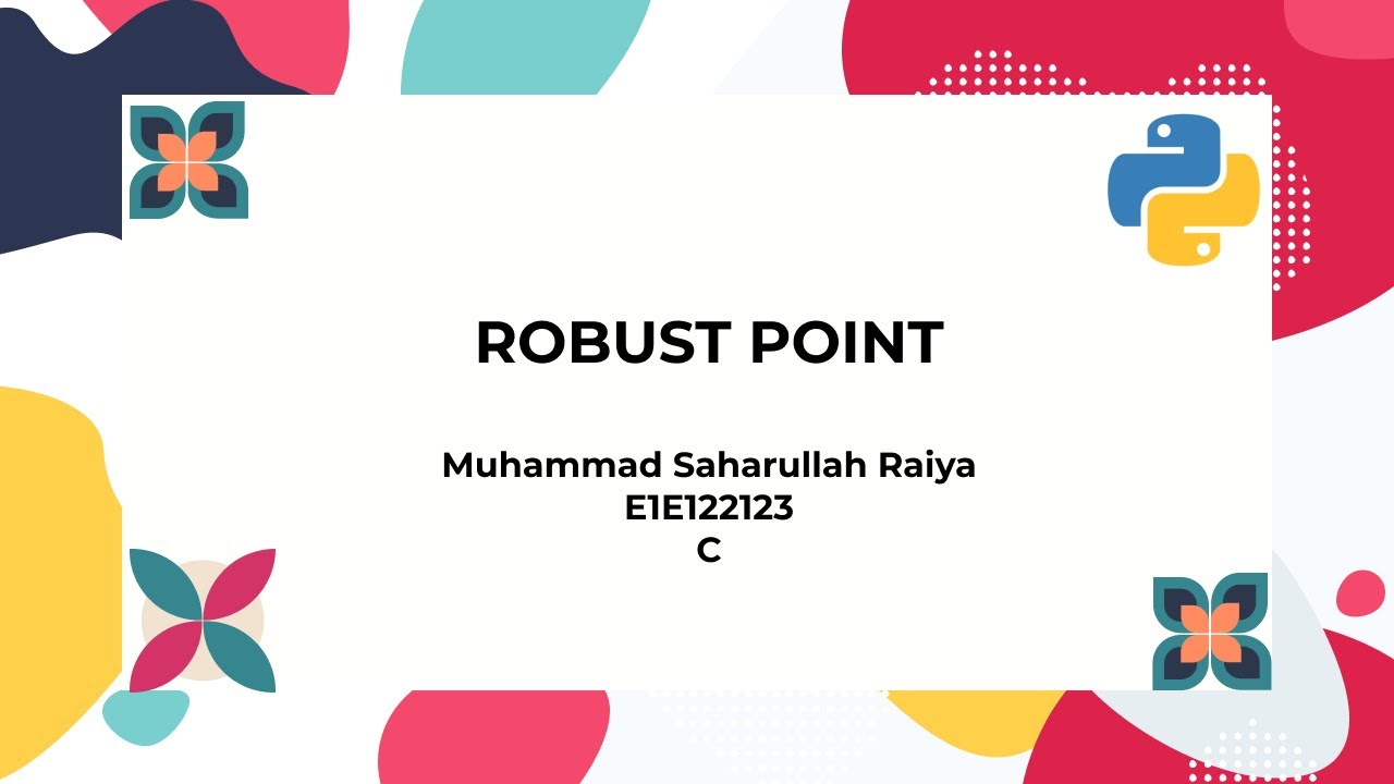 PYTHON ROBUST POINT - YouTube