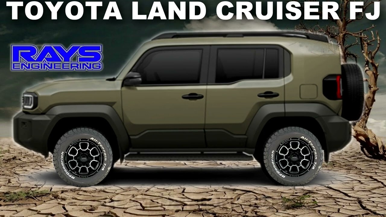Land Cruiser FJ] Off-Road Tire Installation! RAYS Edition - YouTube