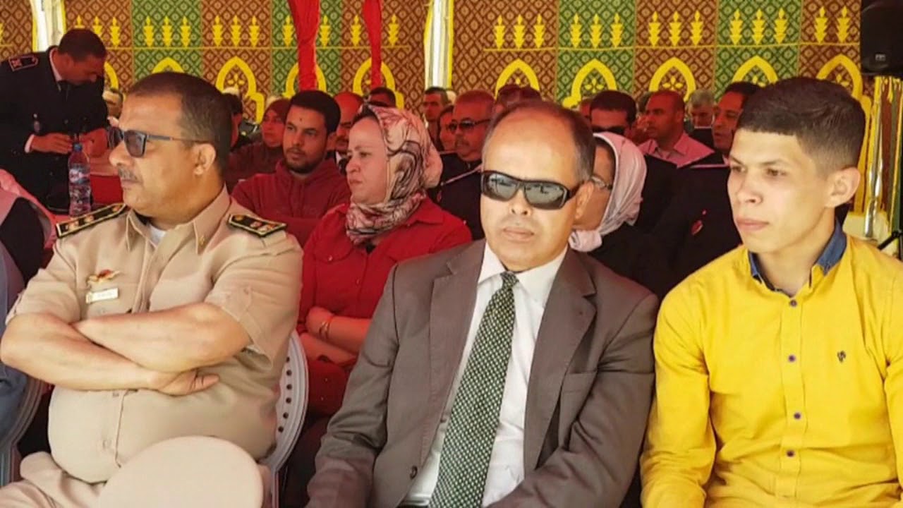 عميد الشرطة الذي أبكى الحاضرين في احتفال الذكرى 62 لعيد الشرطة ببركان