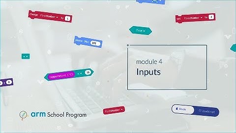 Introduction to Computing with micro:bit - Module 04: Inputs