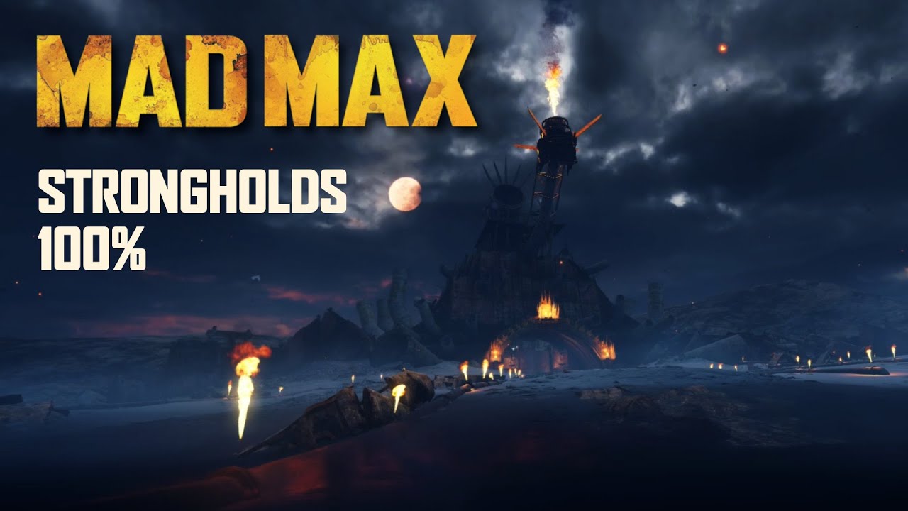 Mad Max: 🏰 Крепостное безумие - Улучшаем крепости! 🔧