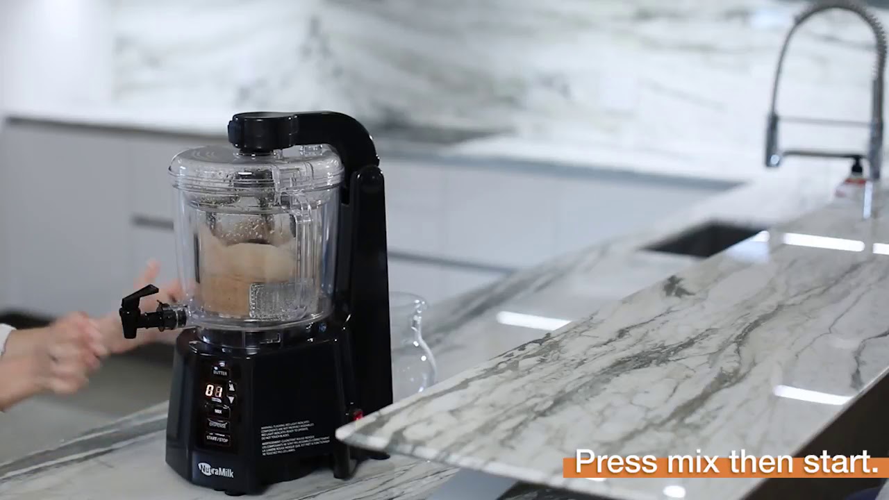 The Brewista NutraMilk How to Make Fresh Almond Milk YouTube
