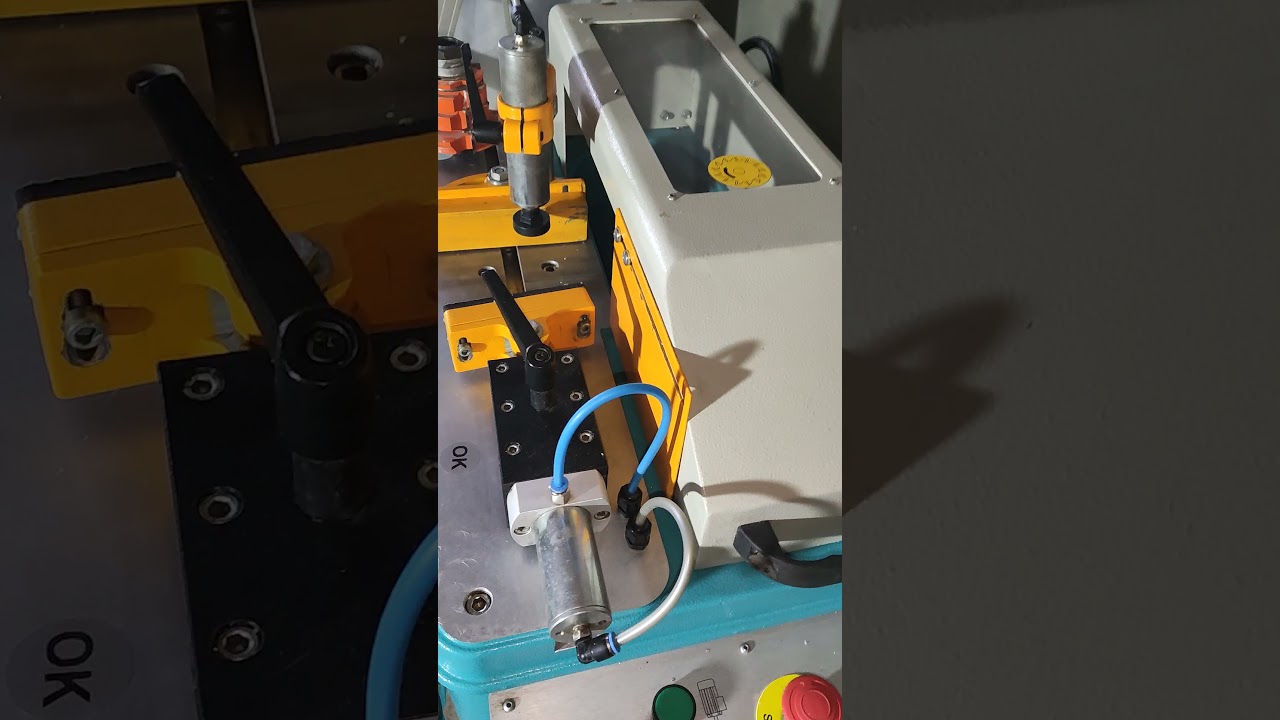 Автоматический станок для обработки торца импоста Yilmaz KM 215 -2013 г.