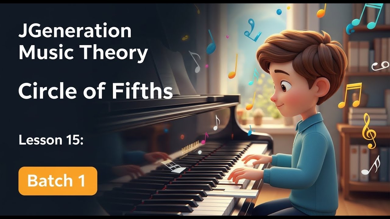 Batch 1 Music Theory Lesson 15 Circle of Fifths |  Music Sheet Lessons Tamil