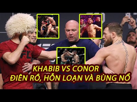 Video Khabib vs Conor McGregor: THE MOST CHAOTIC NIGHT IN UFC HISTORY, A TERRIBLE COLLISION OF STYLE AN... - youtube