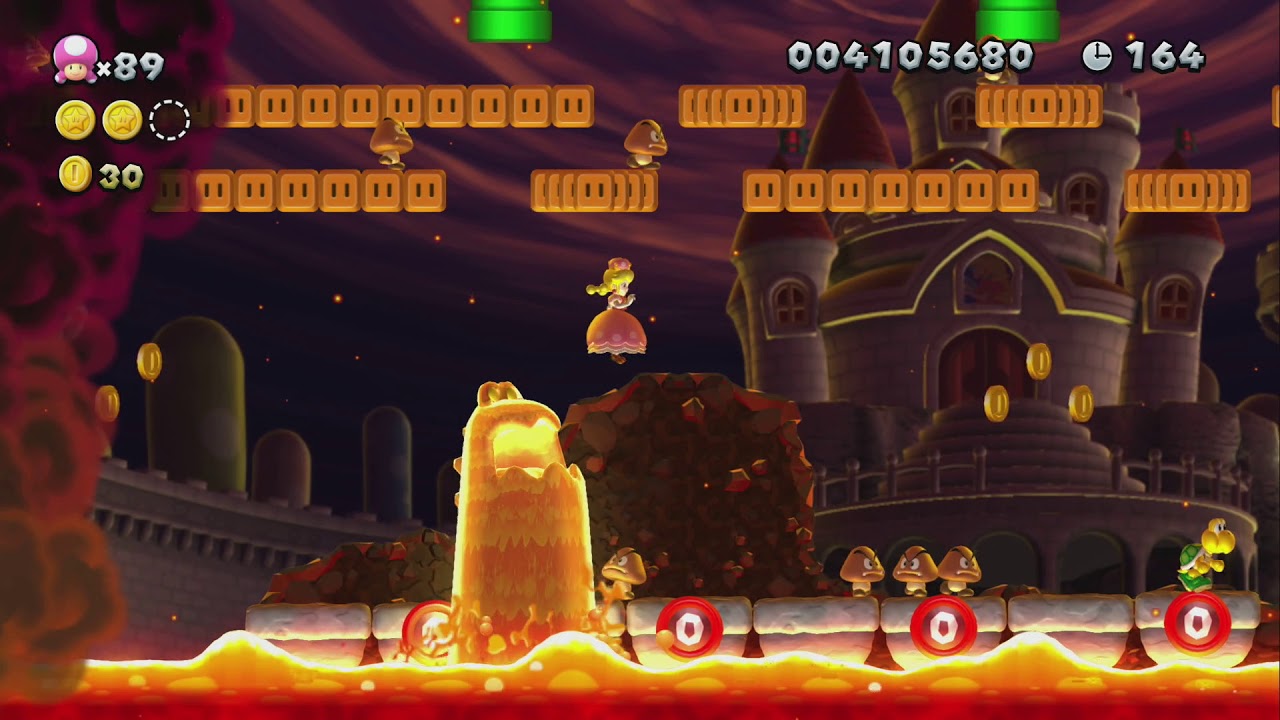 Magmaw River Cruise Peach's Castle2 Toadette Super Luigi U New