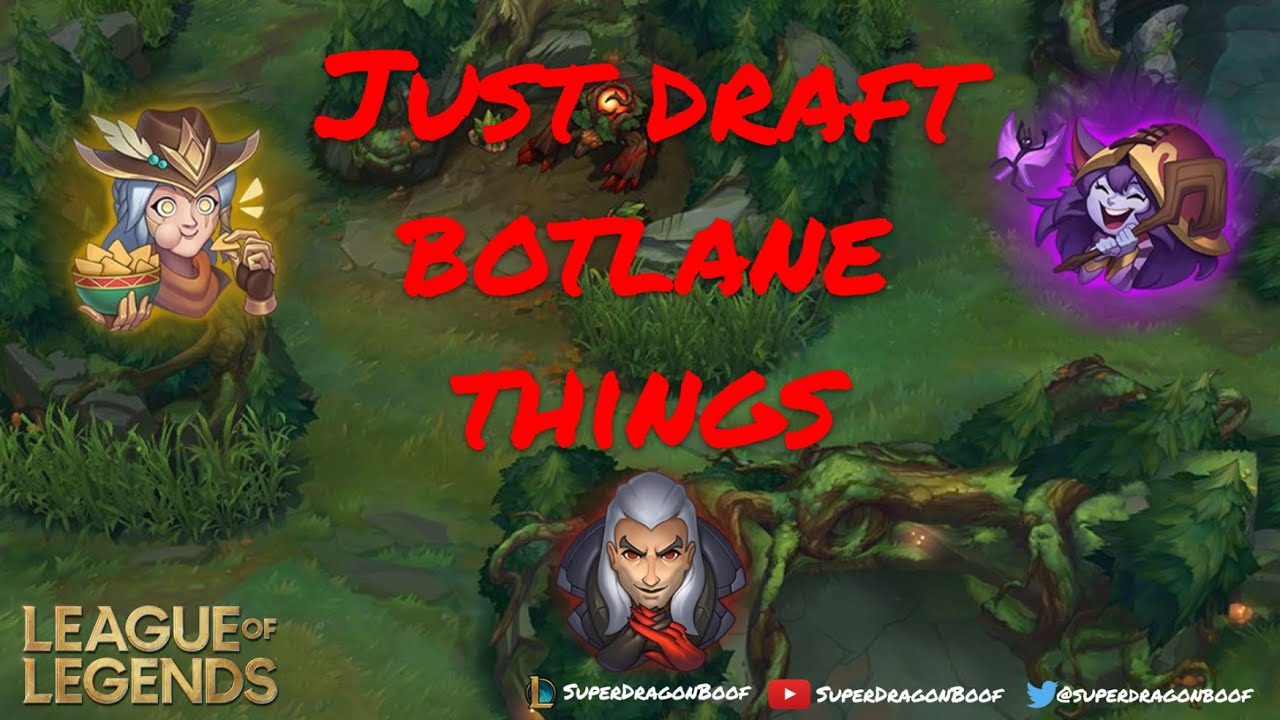 League of Legends Draft 5v5 getting carried by my support and jungle