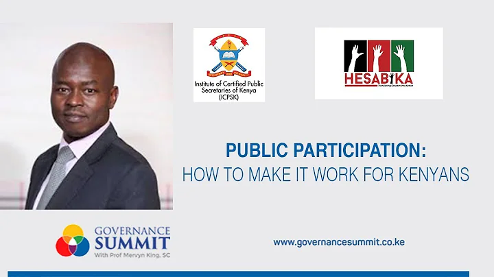 Public Participation Part 1