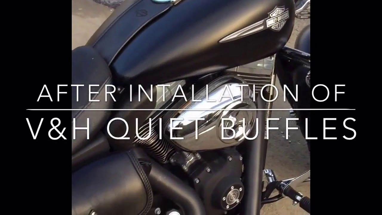 Vance and Hines quiet baffles YouTube