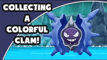 Collecting A Colorful Clam! - 1% Shiny Cloyster [Pokemon Let