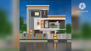 double floor elevation designs and colour combination 👈🏠🏠