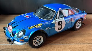 Building the IxoCollections Alpine A110 1 to 8th scale model Part 2