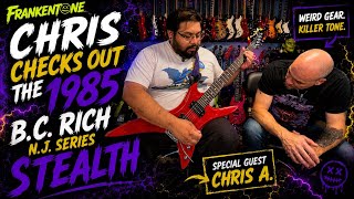 1985 B.C. Rich Stealth - N.J. Series - In the Studio with Chris A.