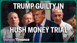 Trump found guilty on all 34 counts in hush money trial