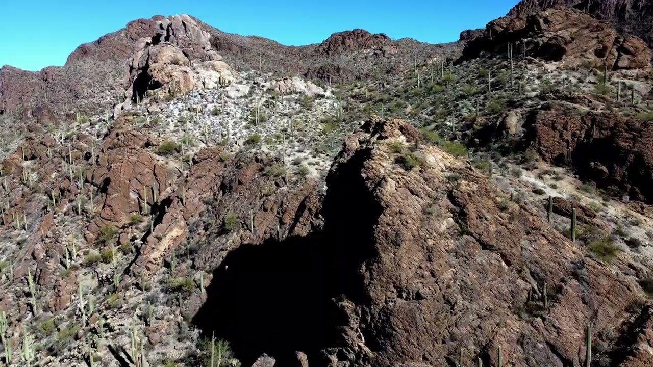 Drone over Desert Rock