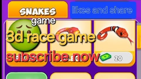 🐍snake evolution run 3d max Levels Gameplay #snakegame #snakevideo