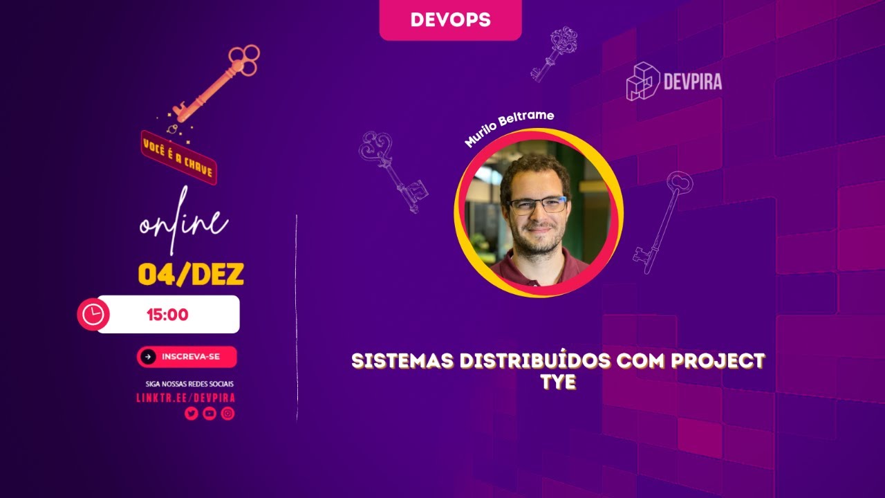 DEVPIRA 21' [DEVOPS] Sistemas distribuídos com Project Tye - YouTube