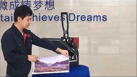 HP3804C Magnetic Semi Auto-open Heat Press Machine