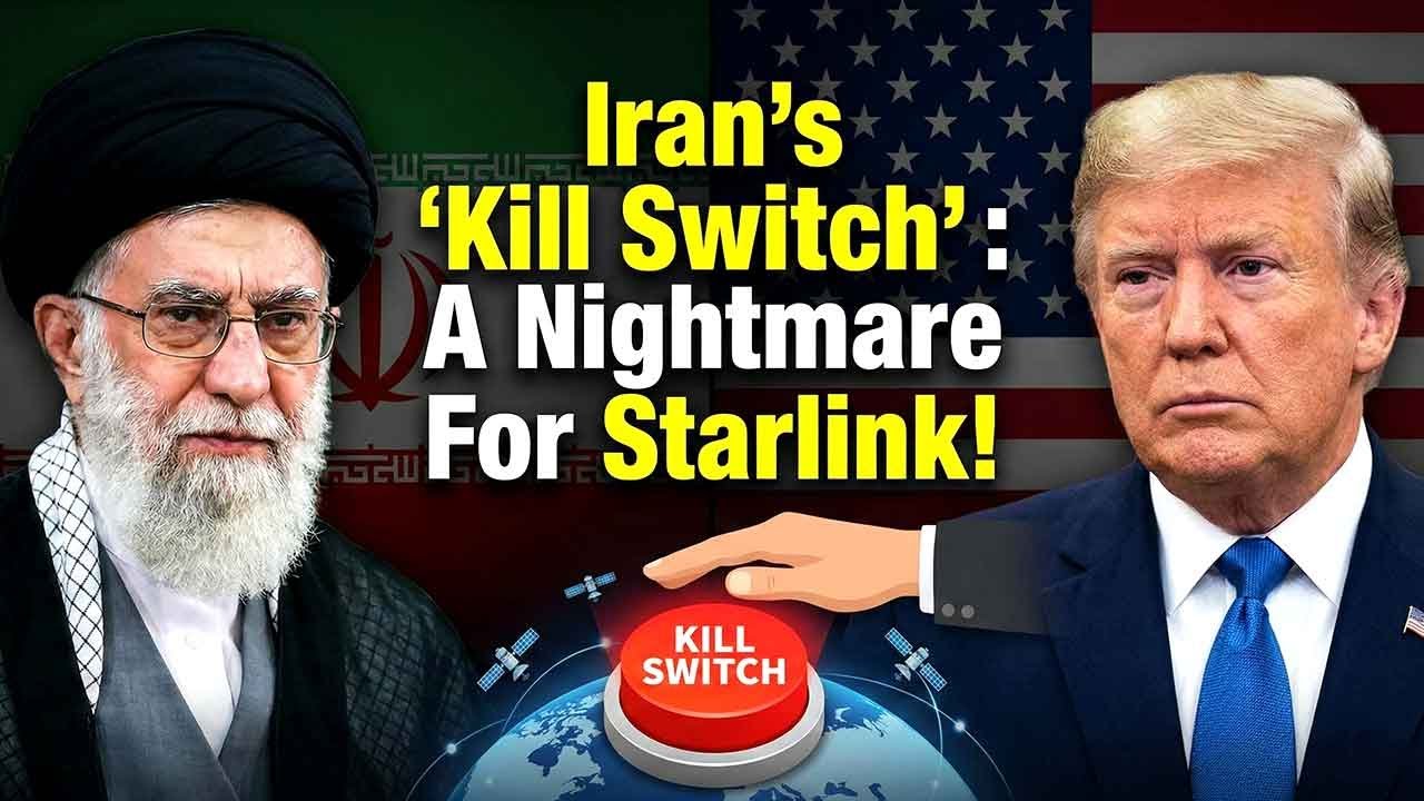 Iran's ‘Kill Switch’: A Nightmare Scenario For Starlink? | Donald Trump | Ayatollah Khamenei | SEN