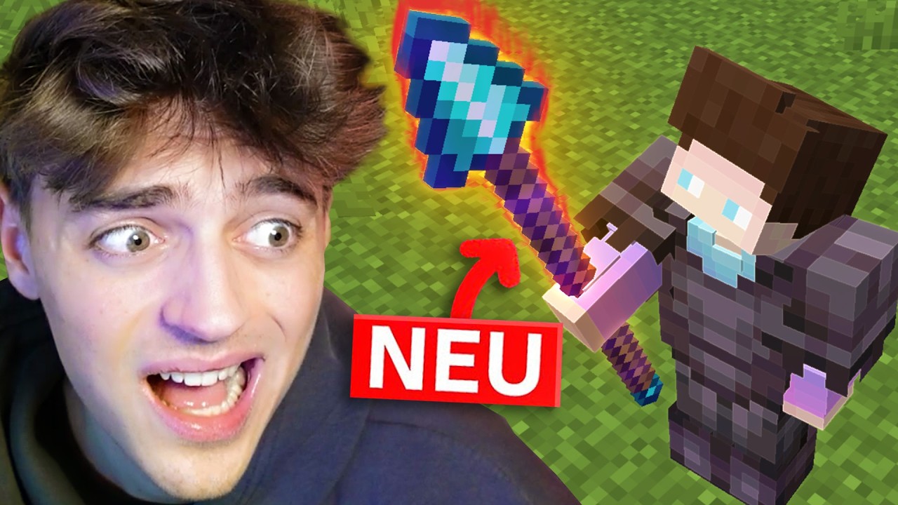 Ich habe den Minecraft Speer gemeistert...