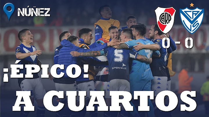 #VÉLEZ A CUARTOS DE FINAL - Analizamos la clasificación frente a #River desde el Monumental.