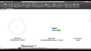 AutoCAD 2016 : Polygon
