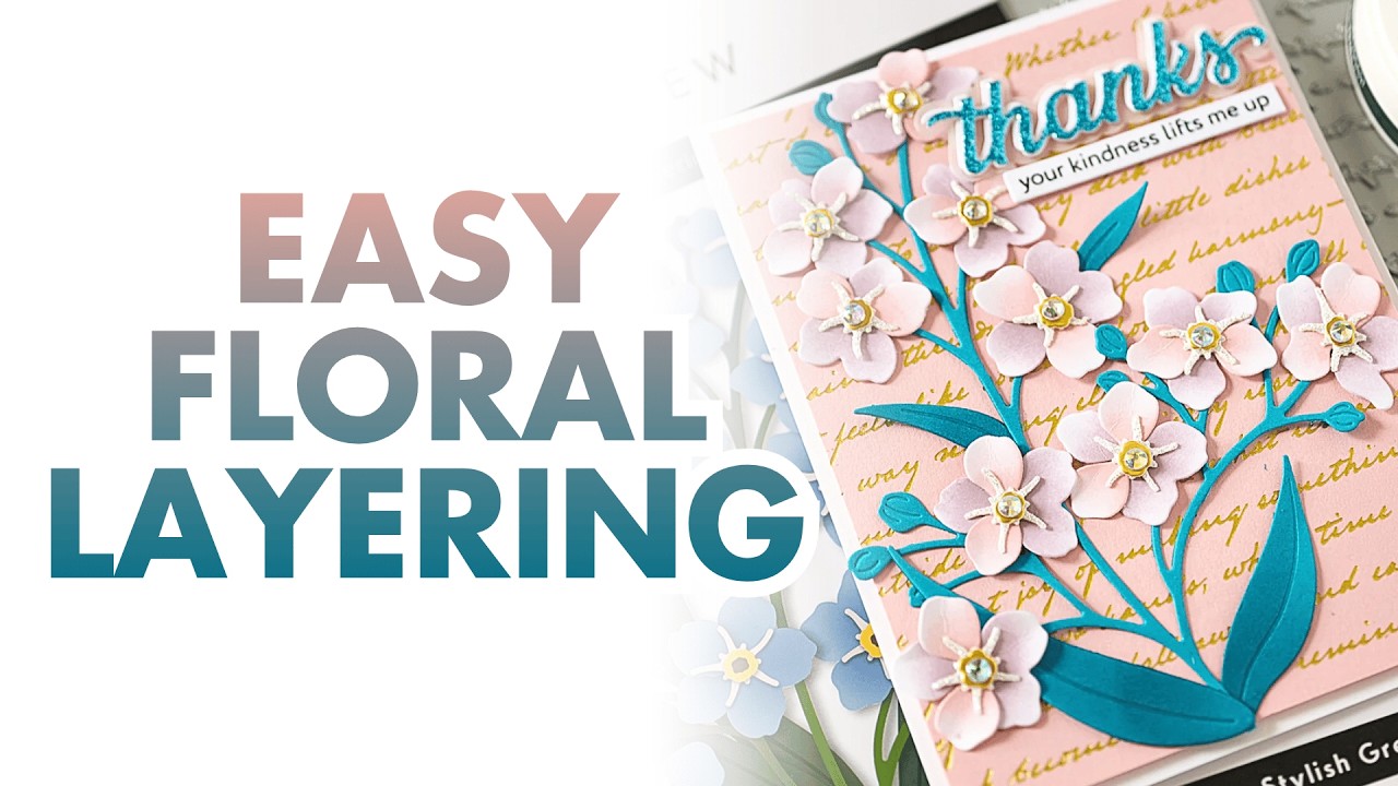 Craft-A-Flower: Forget-Me-Not Layering Die Set