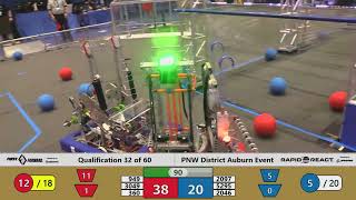 Qualification 32 - 2022 PNW District Auburn Event