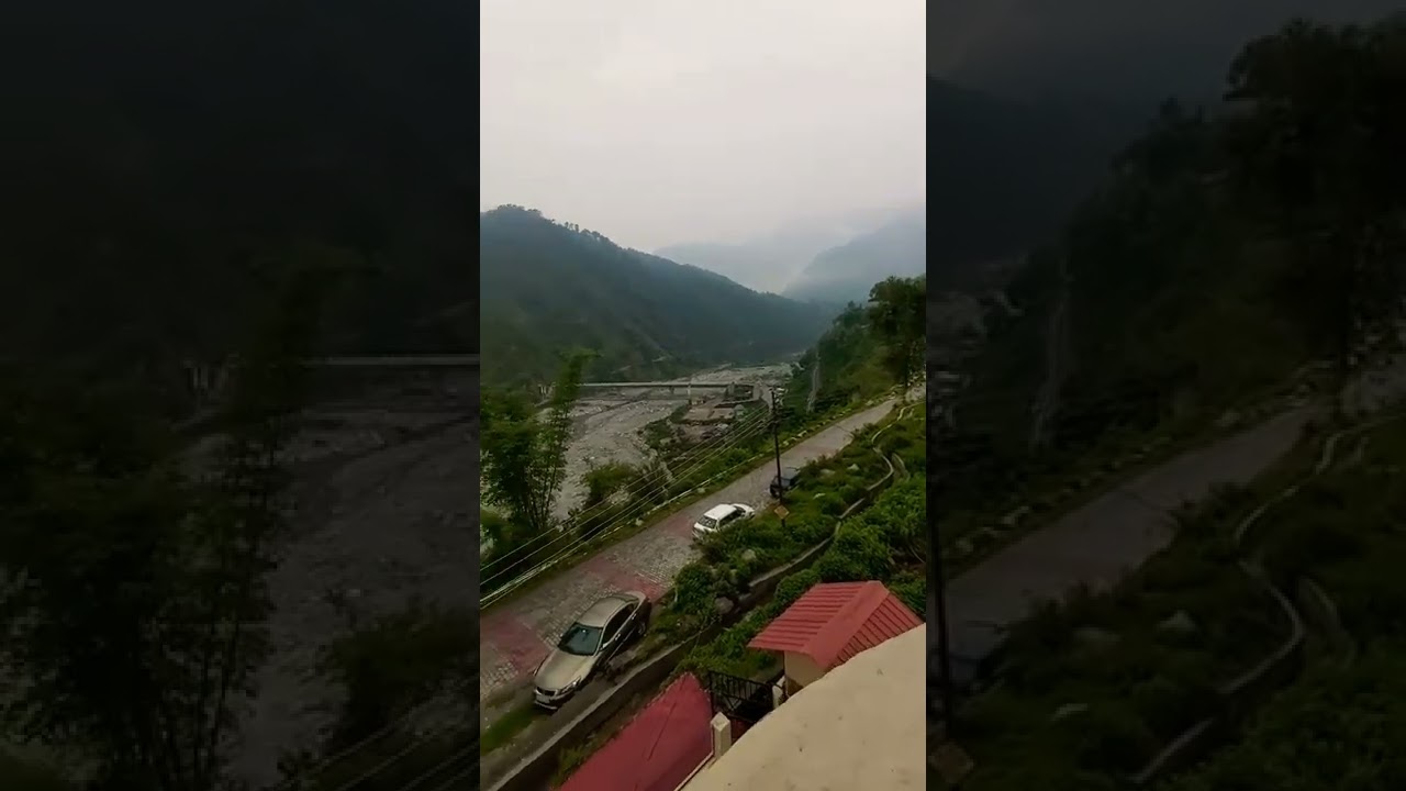 View from hotel balcony || Beautiful Himachal Pradesh || 