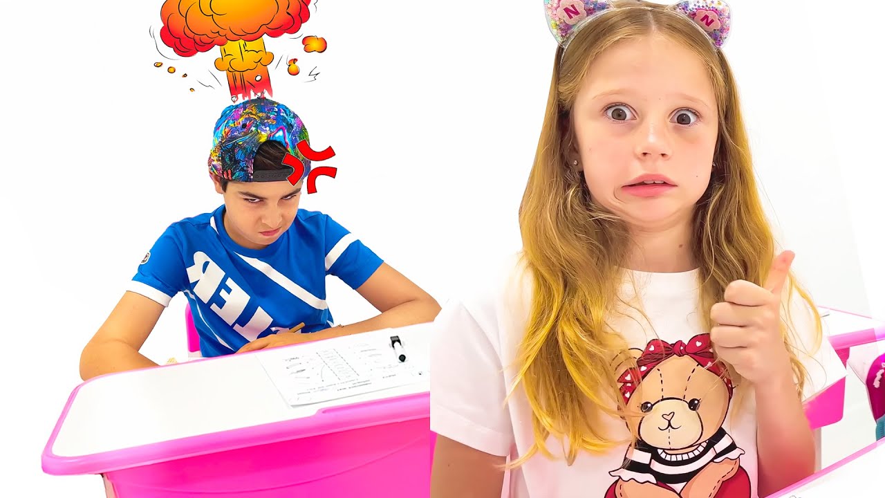 ناستيا و قصة عن التنمر في المدرسة والمزيد الحلقات مسلية للأطفال