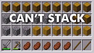 Celebrity Minecraft But You Can't Stack Items Net Worth