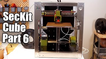 SecKit Cube CoreXY 3d Printer Build Part 6: Wiring, Enclosure, Firmware