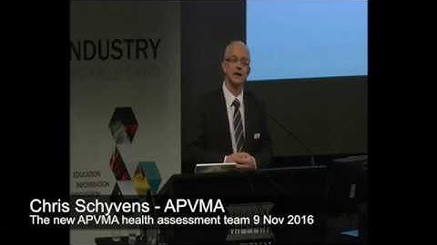 The new APVMA Health Assessment Team from Chris Schyvens 9 November 2016