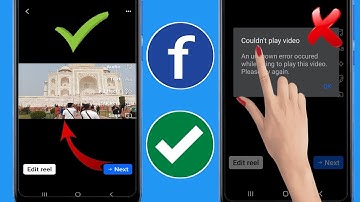 How To Solve Couldn’t Play Video On Facebook 2024 | Fix Couldn’t play Facebook Video