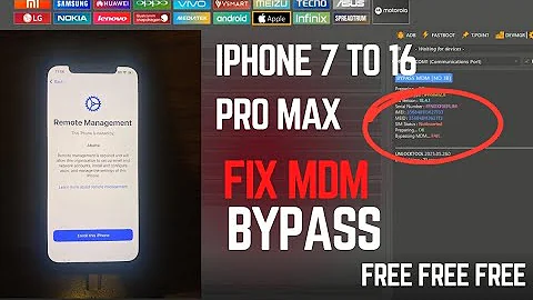Iphone SE 2020 Bypass Remote Management MDM Bypass How To Remove MDM Lock Fix All Error's unlocktool