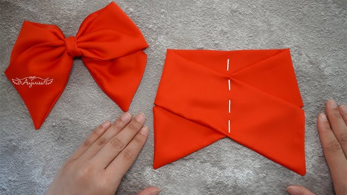 Sailor Hair Bow Sewing Tutorial and Free Printable PDF Pattern - YouTube sailor-hair-bow-sewing-tutorial-and-free-printable-pdf-pattern-youtube